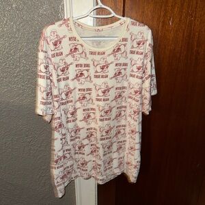 Men’s True Religion Buddha Print T-shirt Size 2XL